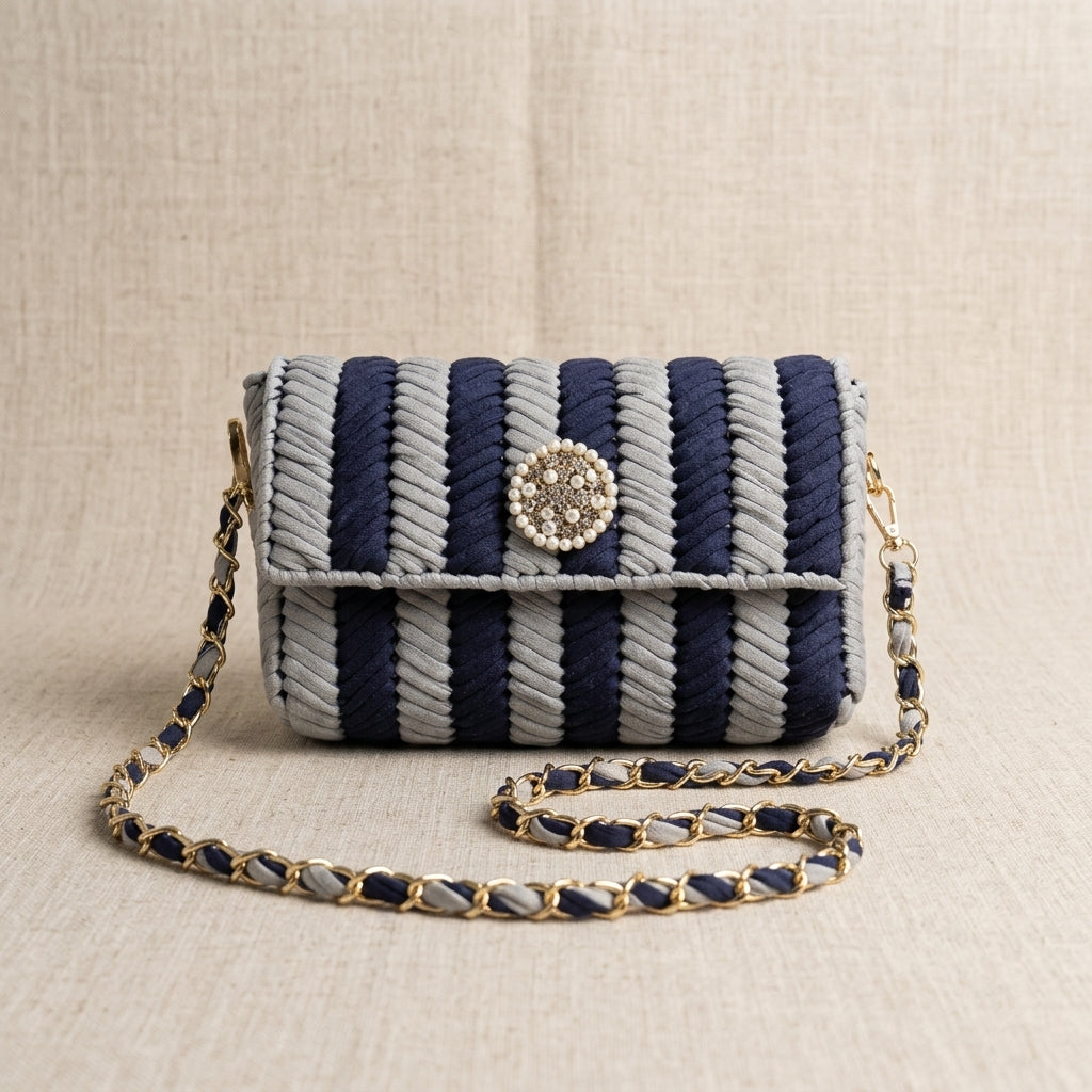 Handcrafted Embroidered Shoulder Bag