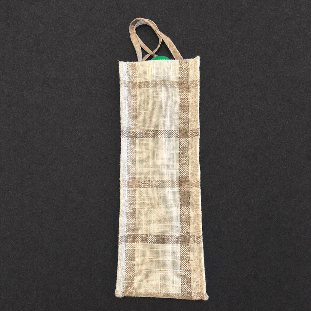 Handmade Jute Water Bottle Bag | Bottle Cover with Handle for Daily Use & Gifting