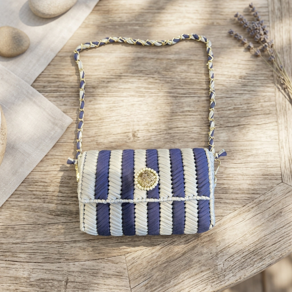 Handcrafted Embroidered Shoulder Bag