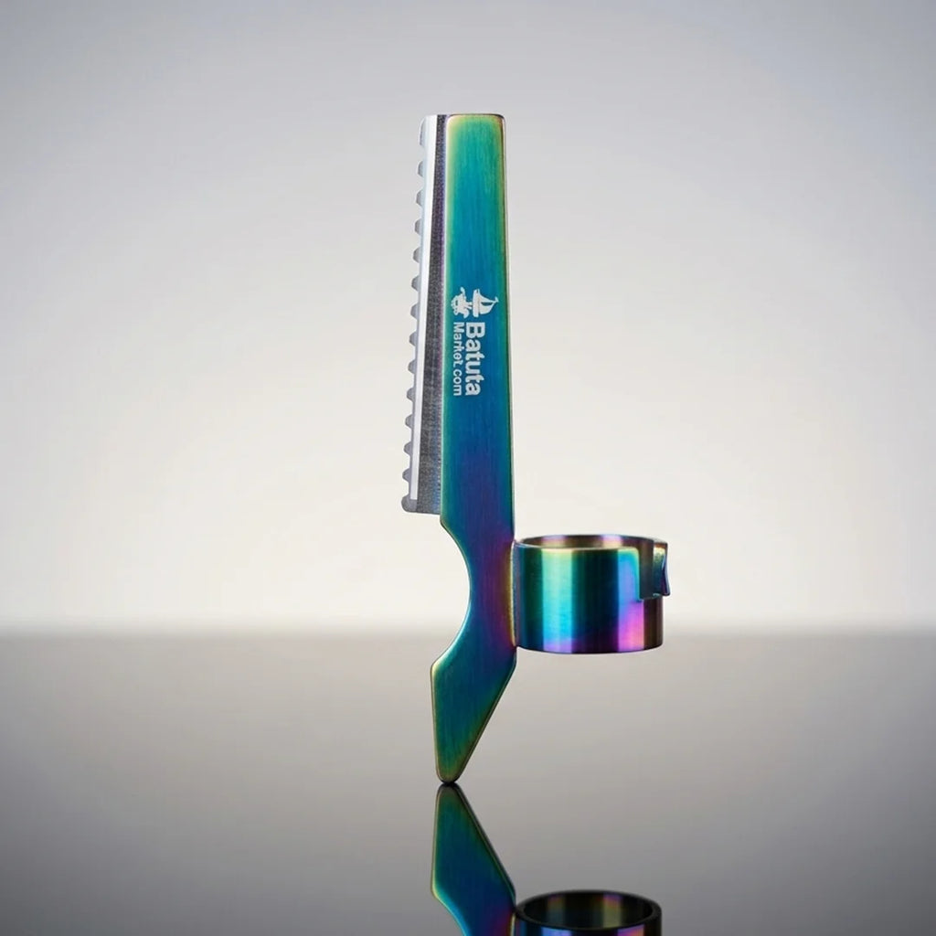 Professional Hair Texturizing Razor Tool With Finger Loop
