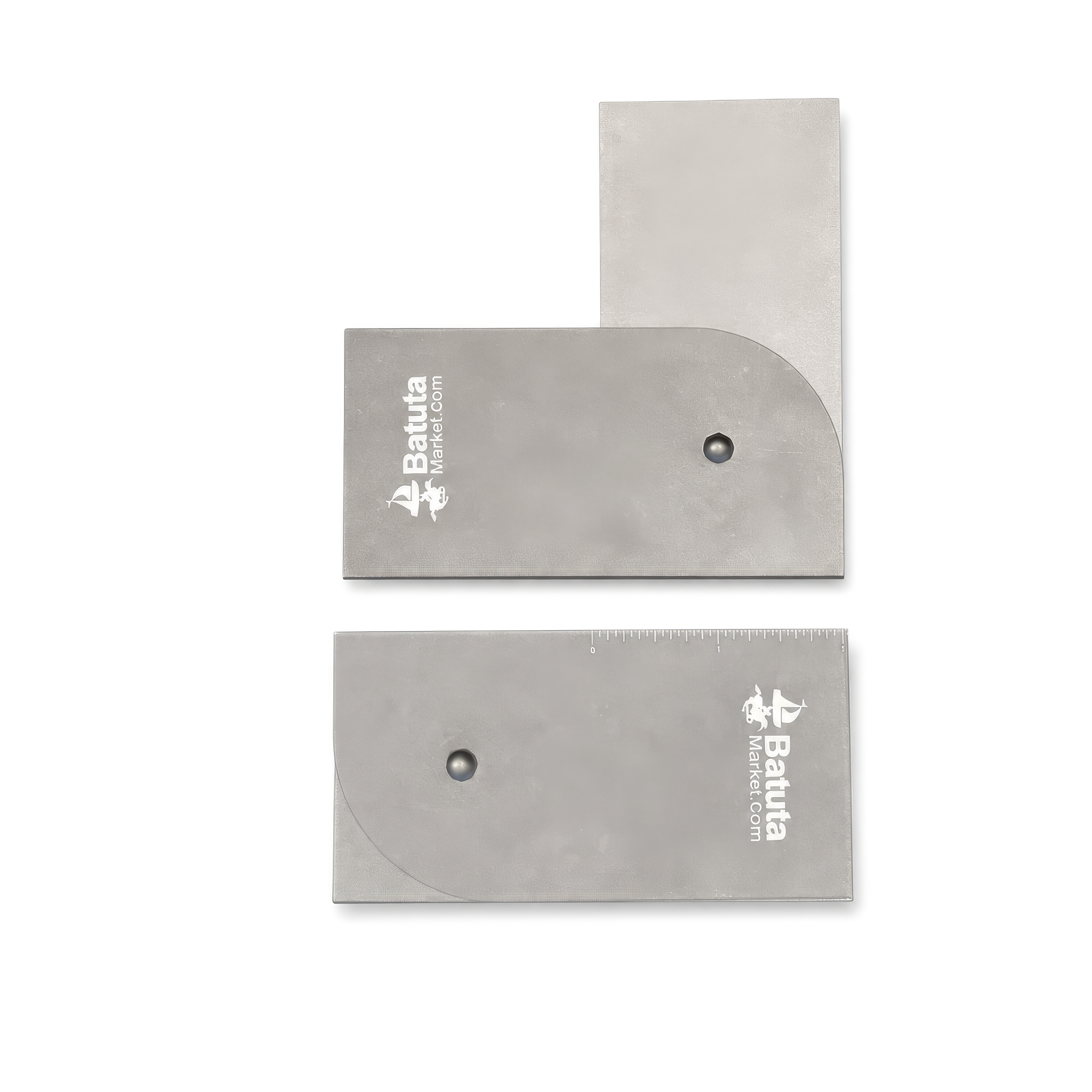 Professional Beard Shaping Tool and Hairline Guide with Built-In Measurement Ruler