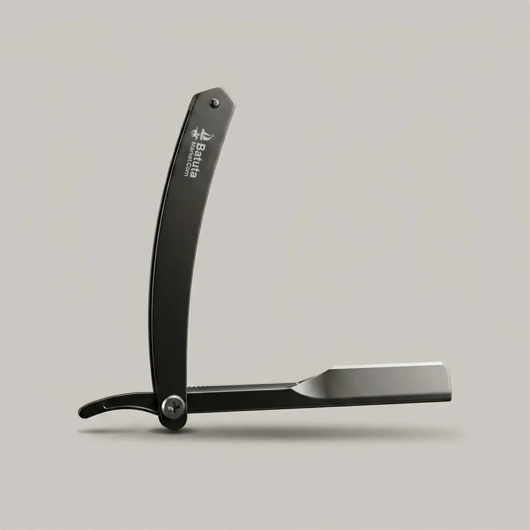 Straight Edge Barber Razor – Professional All-Metal Shaving Razor