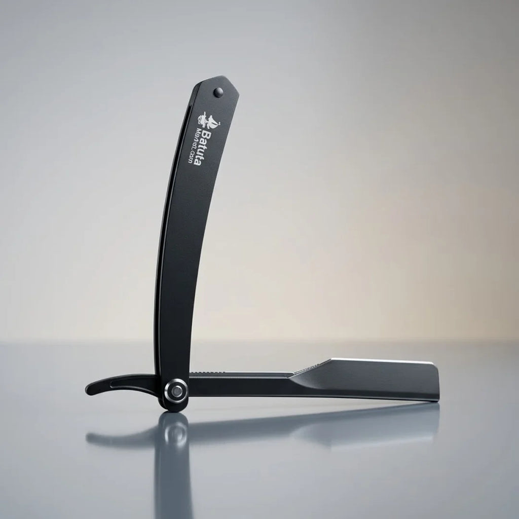 Straight Edge Barber Razor – Professional All-Metal Shaving Razor