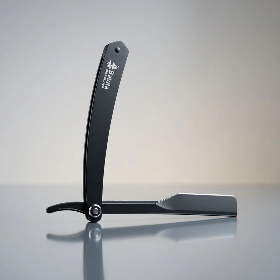 Straight Edge Barber Razor – Professional All-Metal Shaving Razor