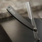 Straight Edge Barber Razor – Professional All-Metal Shaving Razor