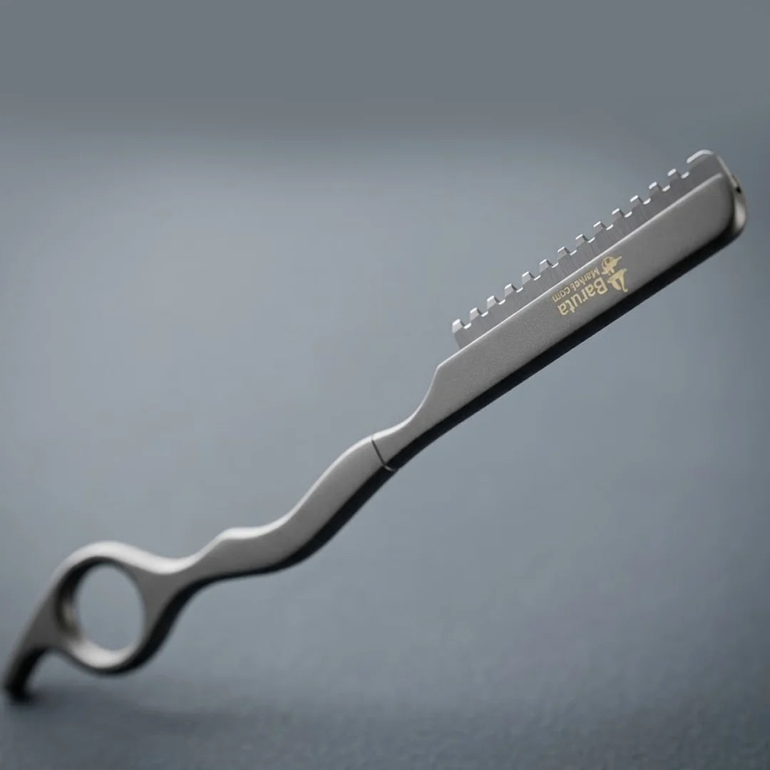 Professional Shear-Grip Hair Shaper with Contoured Ergonomic Shank