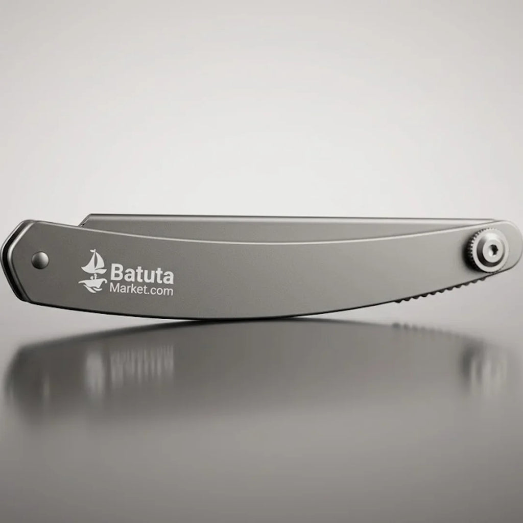 Straight Edge Barber Razor – Professional All-Metal Shaving Razor