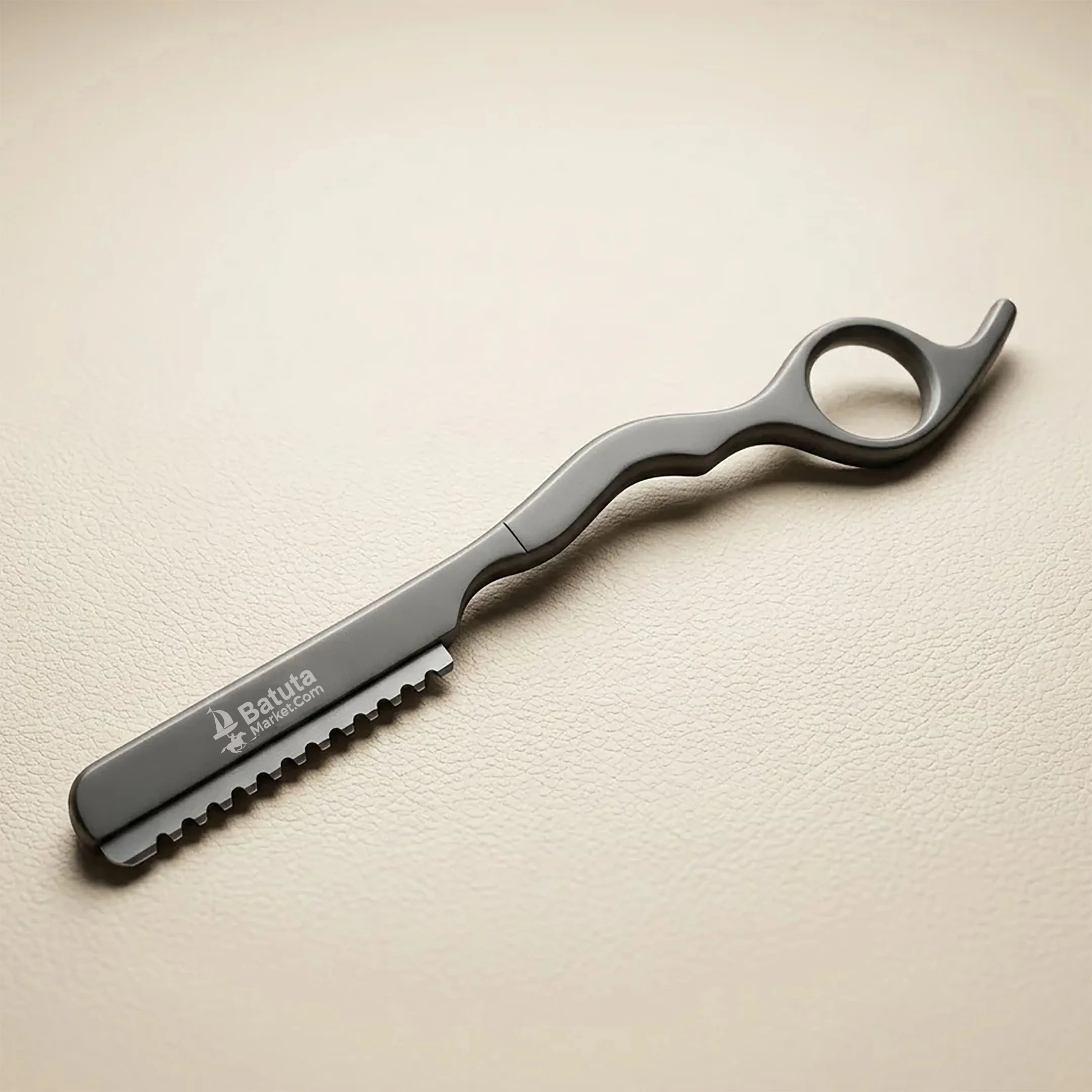 Professional Shear-Grip Hair Shaper with Contoured Ergonomic Shank