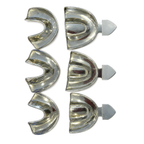 6-Piece Dental Impression Tray Set with Storage Box – Upper & Lower Mouth Trays