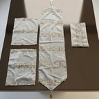 Artisanal Handcrafted Coffee Table Linens Set