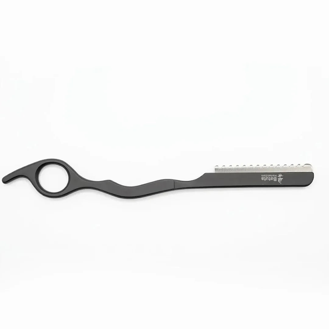 Professional Shear-Grip Hair Shaper with Contoured Ergonomic Shank