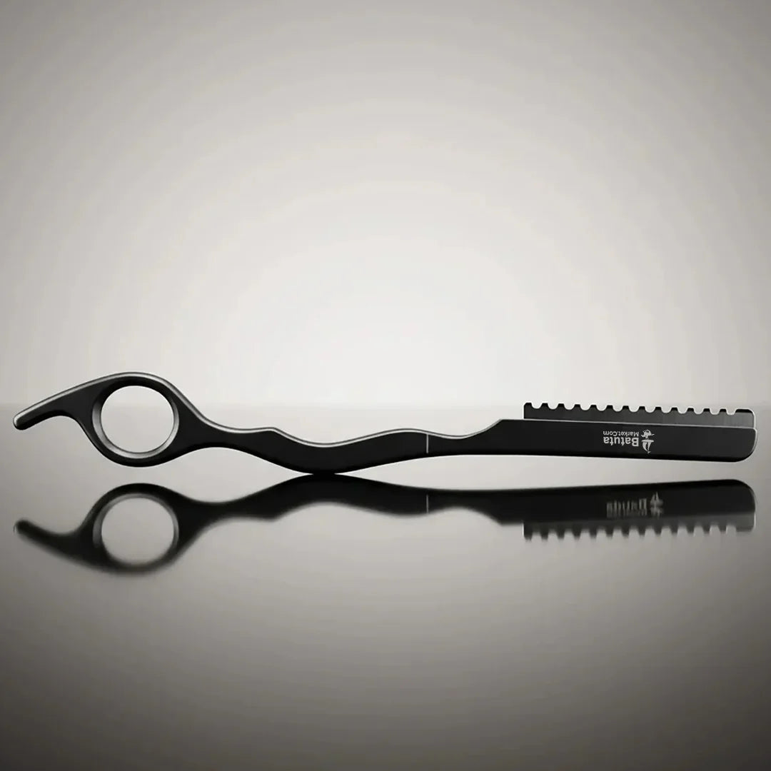 Professional Shear-Grip Hair Shaper with Contoured Ergonomic Shank
