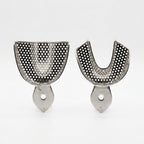 Perforated Stainless Steel Dental Impression Tray Set