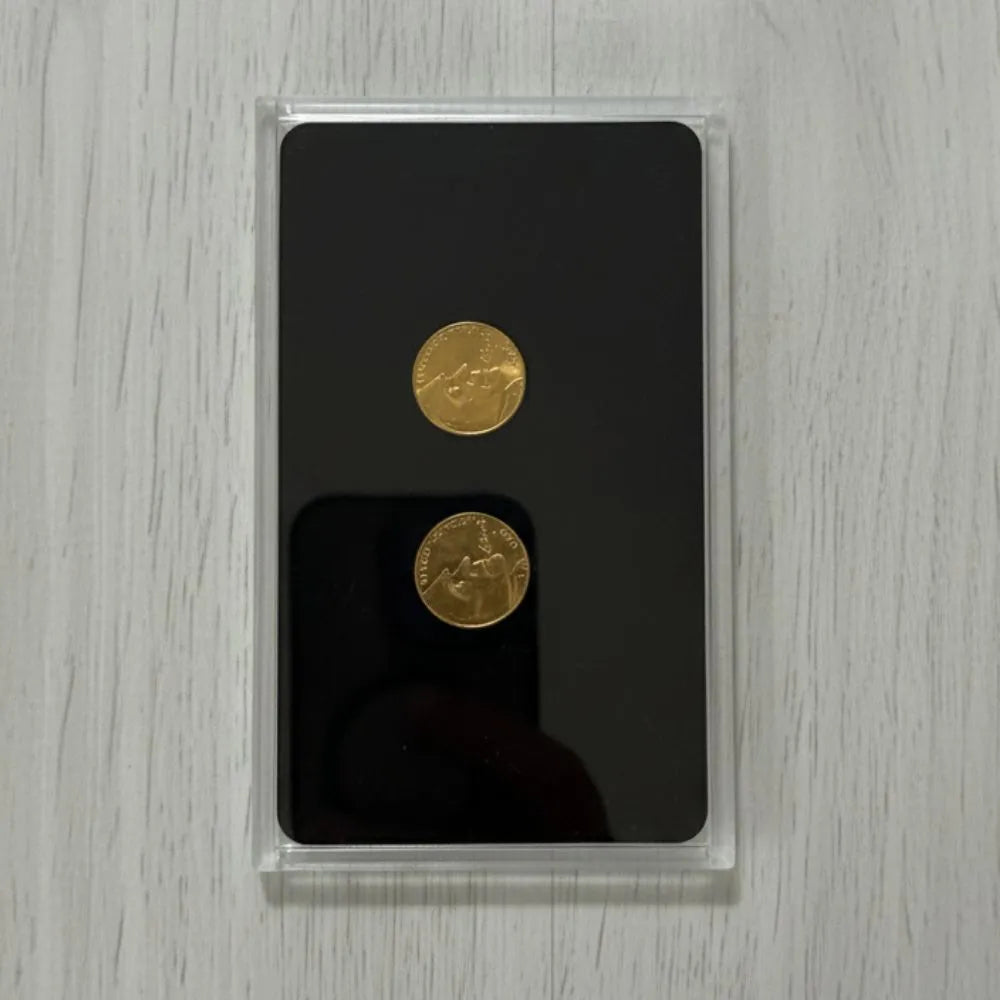 2005 Westward Journey “Ocean in View” Jefferson Nickel Set P & D – Gold Edition – Private Holder with Sleeve, Uncirculated