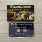 2005 Westward Journey “Ocean in View!” Jefferson Nickel Set P & D – Series 2 – Uncirculated in Holder with Sleeve