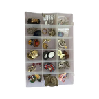 Vintage Costume Jewelry & Clip‑On Earring Lot – 1980s Plastic Buttons, Holiday Pieces & Charms for Wear or Craft