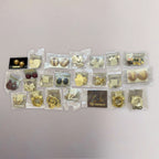 Lot of Vintage 1980s Jordache NOS Earrings – Carded Fashion Jewelry, Gold‑Tone Hoops & Statement Styles