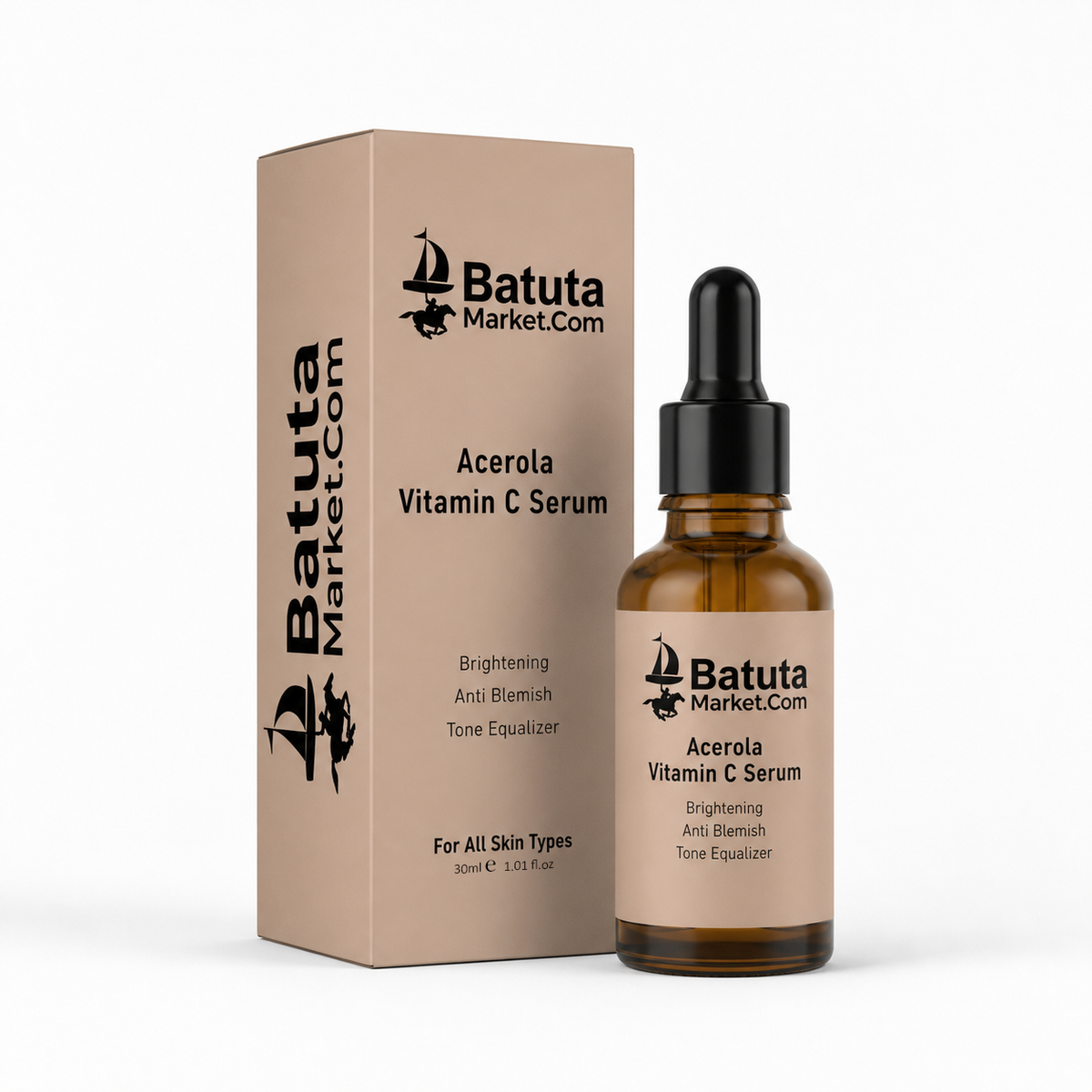 Barbados Cherry Vitamin C Brightening & Blemish-Control Serum (30ml)