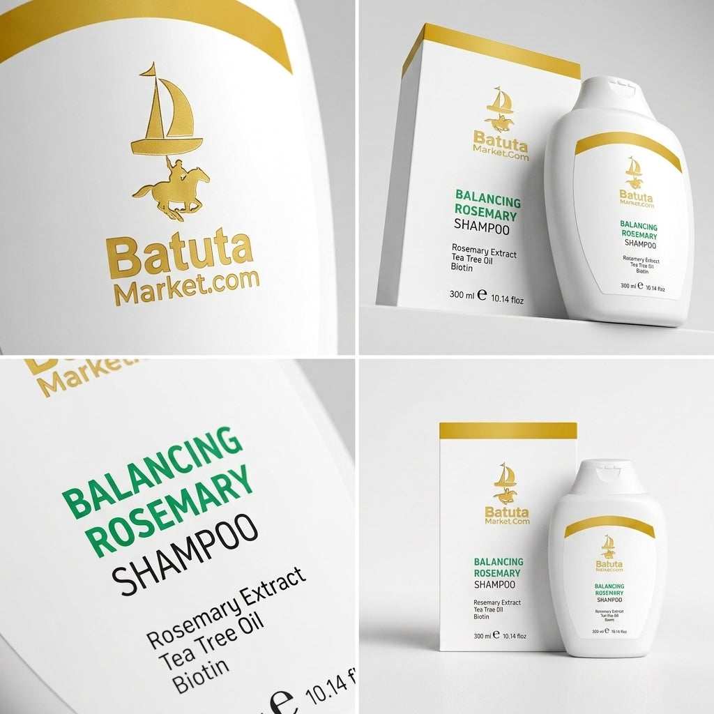 Balancing Rosemary Shampoo With Tea Tree Extract