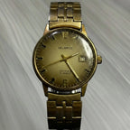 Helbros Invincible 21‑Jewel Men’s Watch, 14K Solid Gold Case, Manual Wind, Vintage 1950s–60s