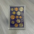 Great Britain Complete Decimal Changeover Coin Set, Pre-Decimal & Decimal Type, 1967–1971, Uncirculated