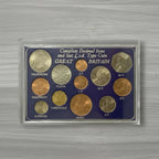 Great Britain Complete Decimal Changeover Coin Set, Pre-Decimal & Decimal Type, 1967–1971, Uncirculated