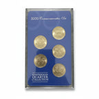 2000 Statehood Quarter Collection Commemorative Set - Gold Plated