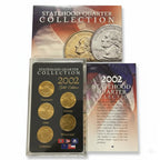 2002 U.S. Mint State Quarters Proof Set– Gold-Plated 5-Coin Collection