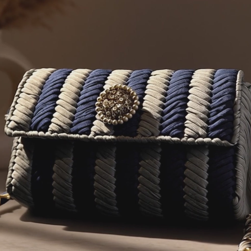 Handcrafted Embroidered Shoulder Bag
