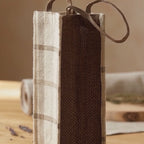 Handmade Jute Water Bottle Bag | Bottle Cover with Handle for Daily Use & Gifting