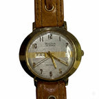 Vintage Bulova 23‑Jewel Automatic Men’s Watch, Day‑Date, Gold‑Tone Round Case, 1970s 11AOACB Era